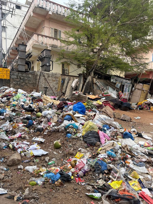 Daily life scenes documented across Puttaparthi, India