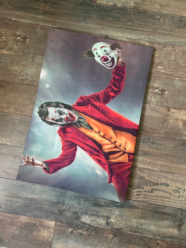 Joker movie poster and character imagery spotted