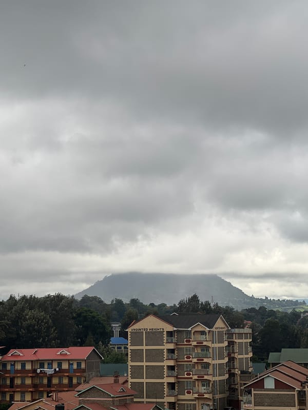 Morning scenes documented in Nyeri, Kenya
