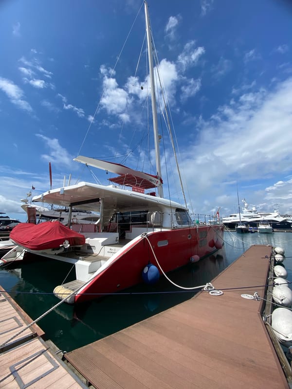 Morning scenes documented at Sochi Grand Marina featuring docked yachts