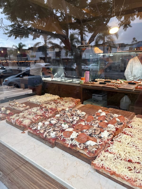Early morning walking tour documents downtown Encinitas landmarks
