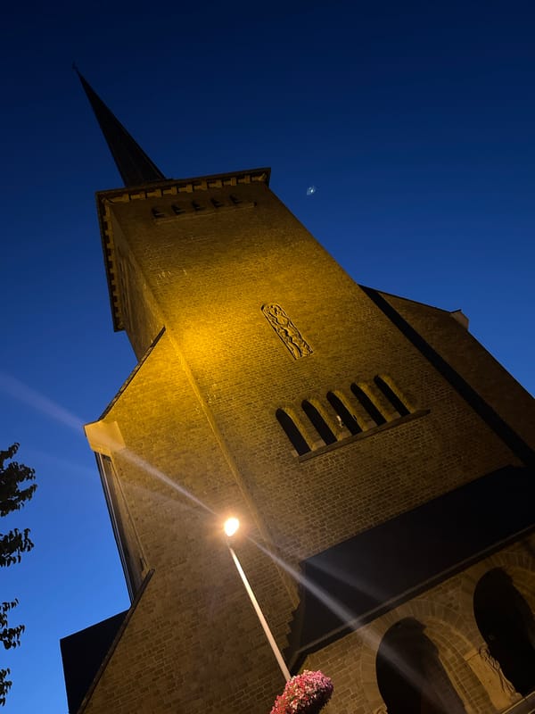 A quiet night in Saint-Vith, Belgium