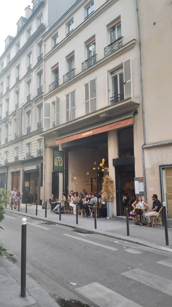 Street scenes and architecture from a Paris evening stroll