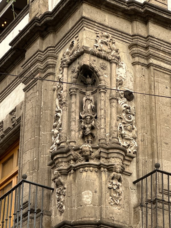 Witness documents Mexico City Metropolitan Cathedral architectural details