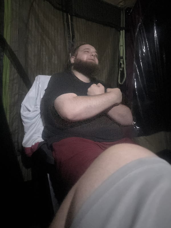 Man observed resting inside tent in Burgas, Bulgaria