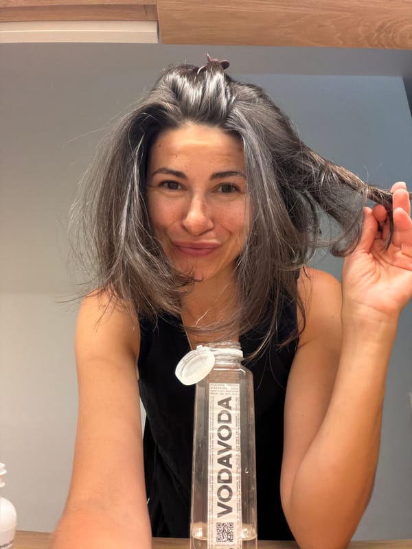 Woman documents medication routine in selfies, Budva Montenegro
