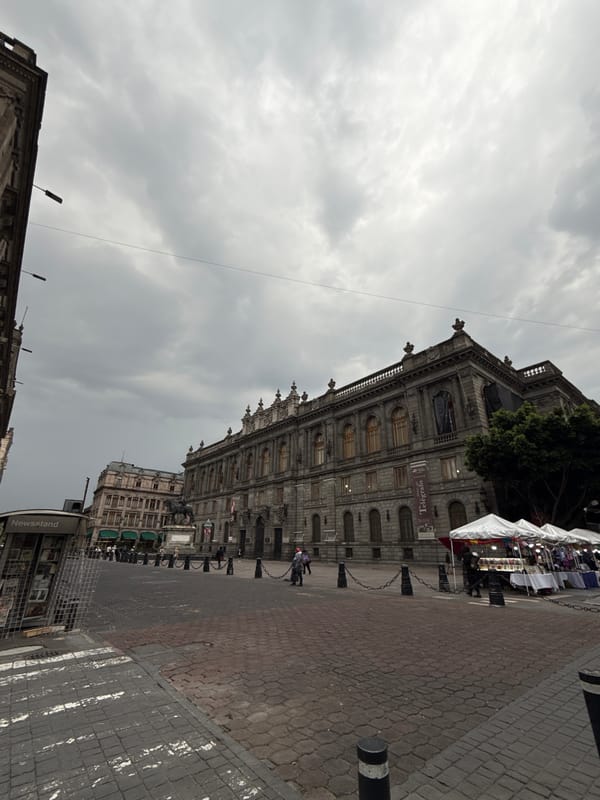 Evening stroll through Mexico City's landmark-dense historic center