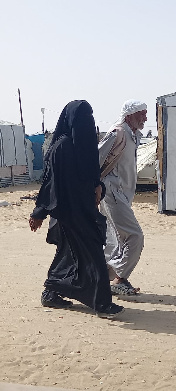 Daily life documented in Khan Yunis displacement settlement