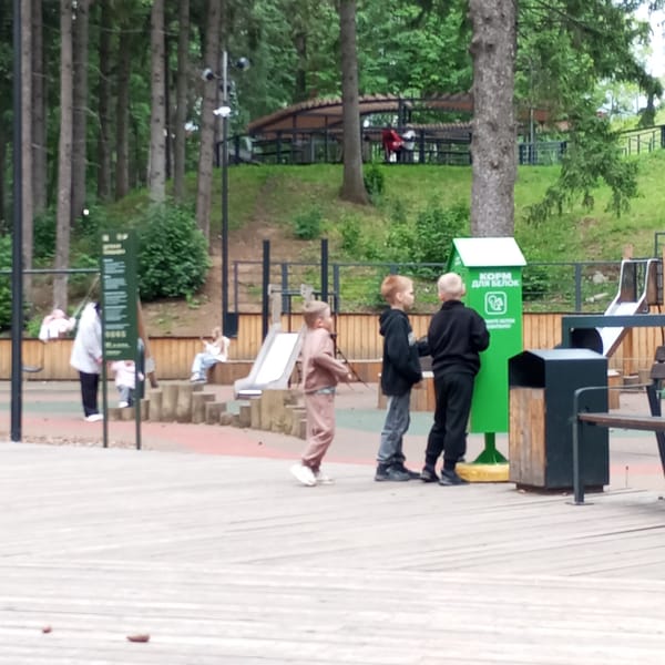 Afternoon visit documented at Kirov Park in Izhevsk, Russia