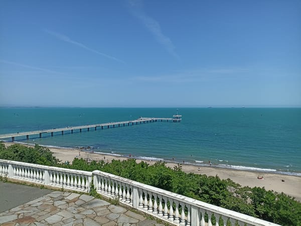 Summer morning scenes documented across Burgas, Bulgaria coastline