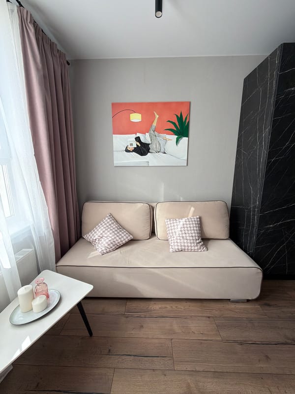 Lazy summer morning inside a Perm apartment