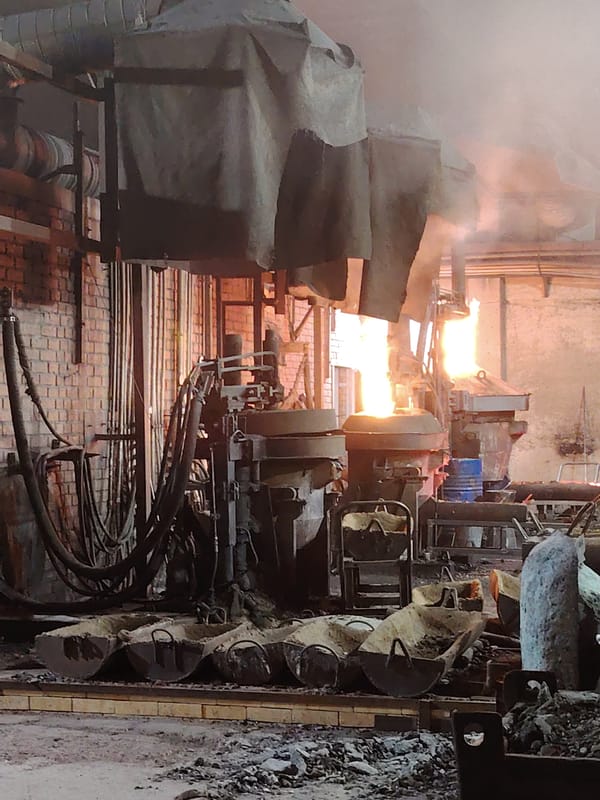 Foundry operations documented in Noviy, Russia facility