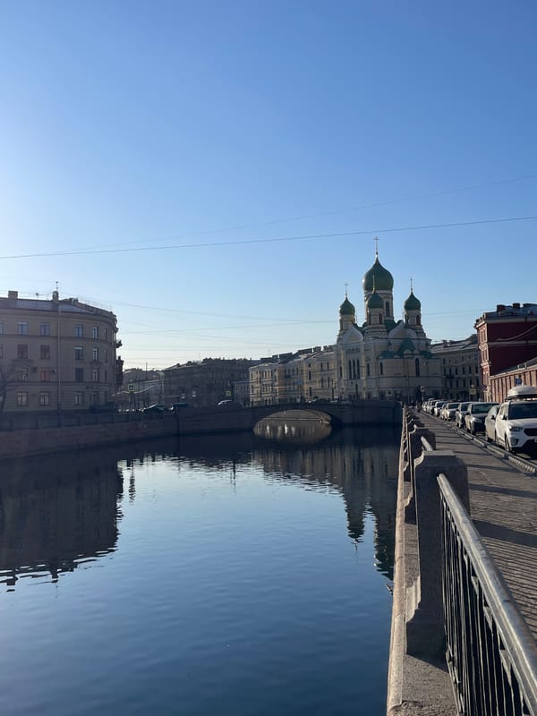 Saint Petersburg canal district daily life documented