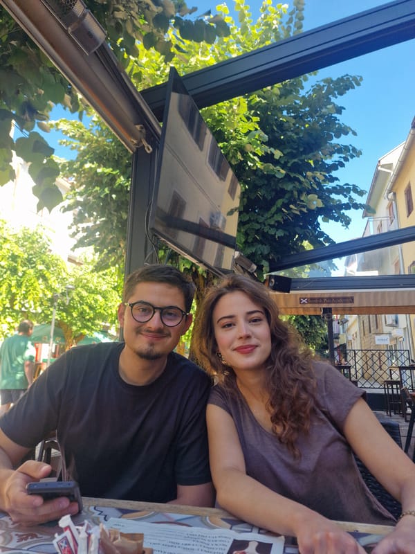 Morning exploration through festive Cetinje streets and cafes