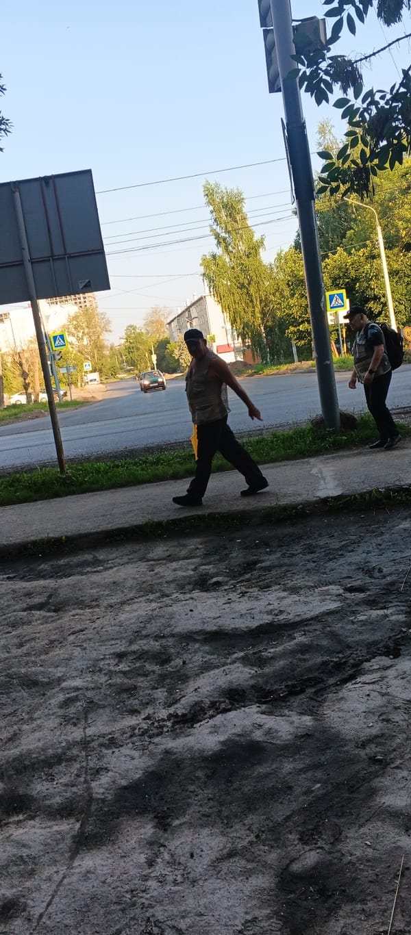 Ordinary afternoon street life in central Izhevsk, Russia.
