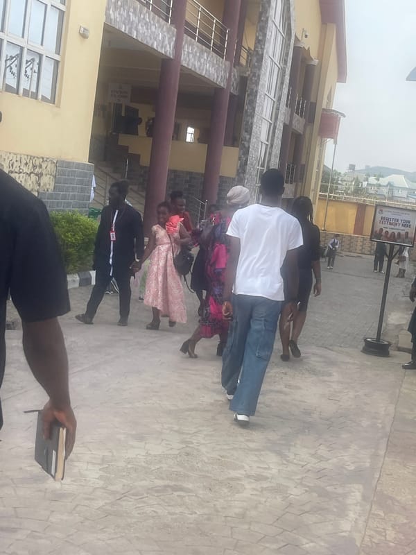 Morning church service draws congregation in Abuja, Nigeria
