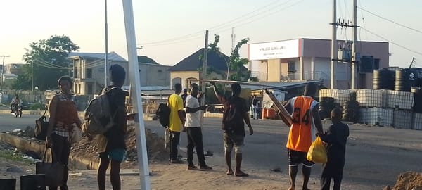 Morning street life documented in Lokoja, Nigeria