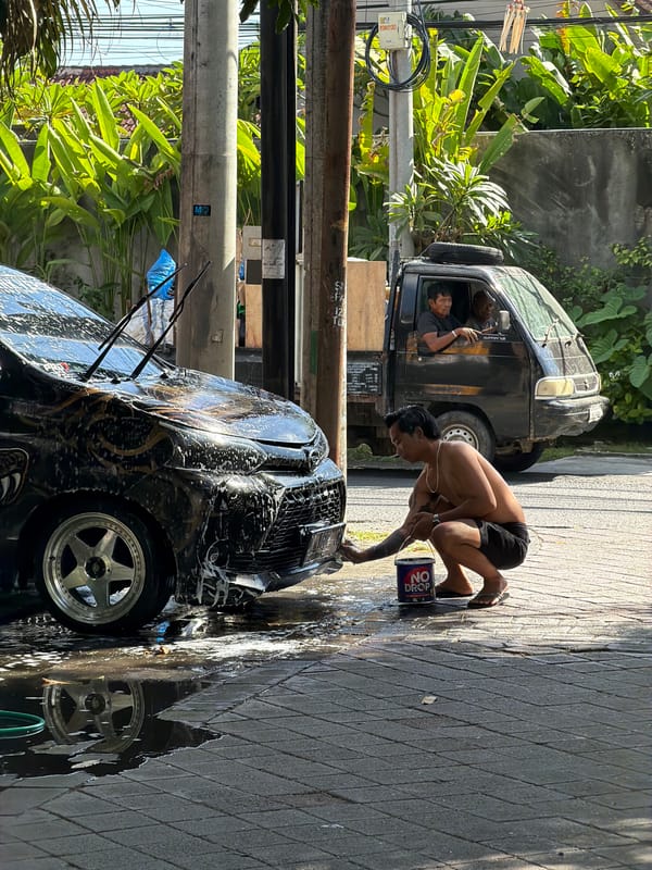 Everyday street life across Kuta and North Kuta, Bali