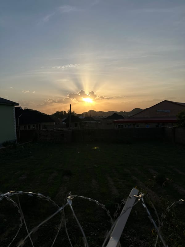 Partial solar eclipse observed through clouds over Bukuru, Nigeria