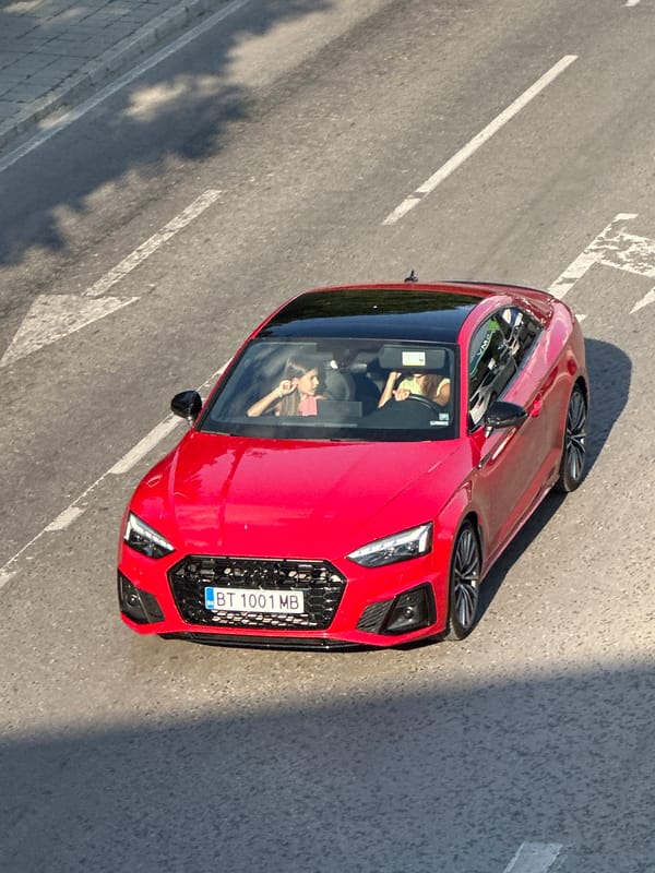 Eye-catching vehicles spotted around Veliko Tarnovo on a June afternoon