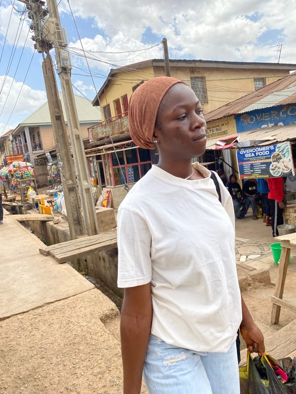 Daily street life documented in Bukuru, Nigeria