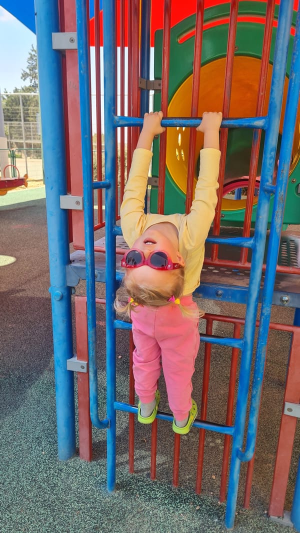 Family playground outing documented in southern Israel