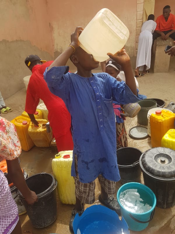 Daily Life Continues in Dutsinma B Nigeria Community