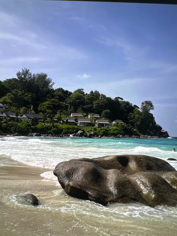 Beach visit and travel moments captured across locations