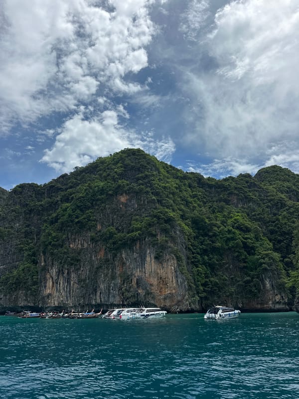Ao Nang beach, cliffs, boats, and forest trail explored
