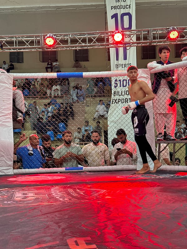 MMA 'Scorpion Fight Night' event held in Quetta, Pakistan