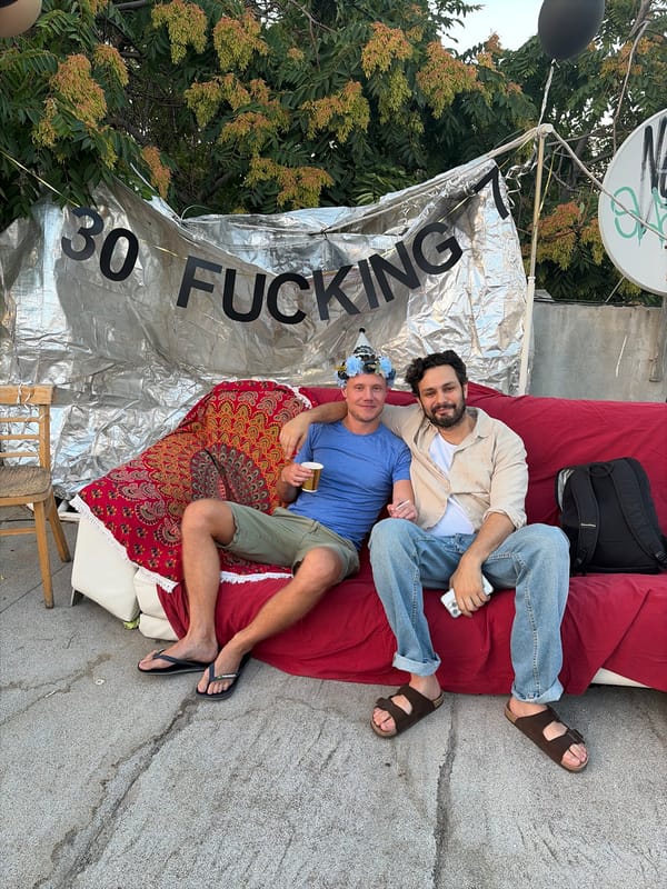 Rooftop birthday party celebrates 37th in Tel Aviv
