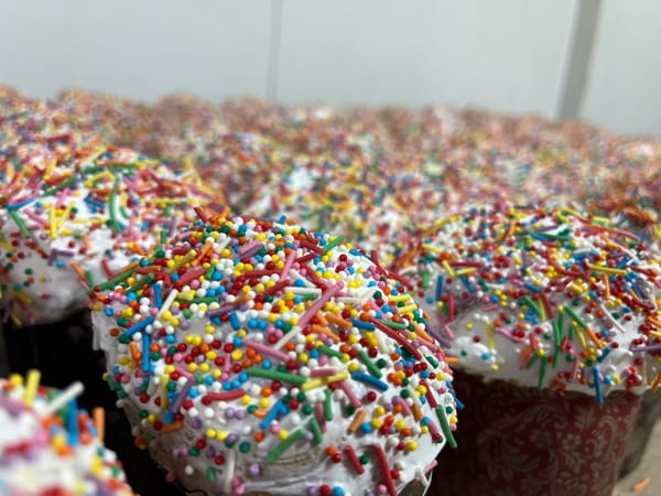 Easter baking preparations documented in Novopokrovskaya, Russia