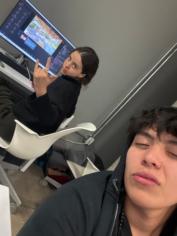 Casual office moments captured in Mexico City workspace