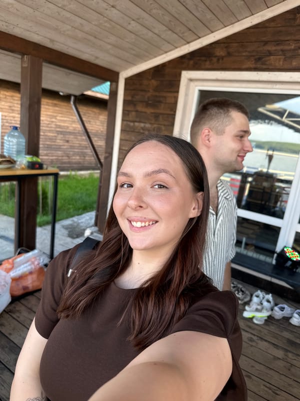 Lakeside party with DJ set on a summer afternoon in Chaikovsky