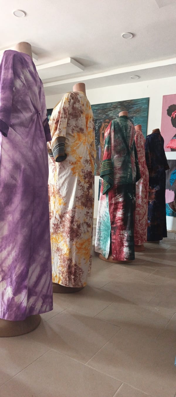 Nigerian art exhibition showcases traditional paintings and cultural artifacts