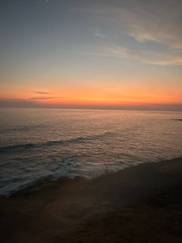 Sunset scenes and public art captured in Puerto Escondido