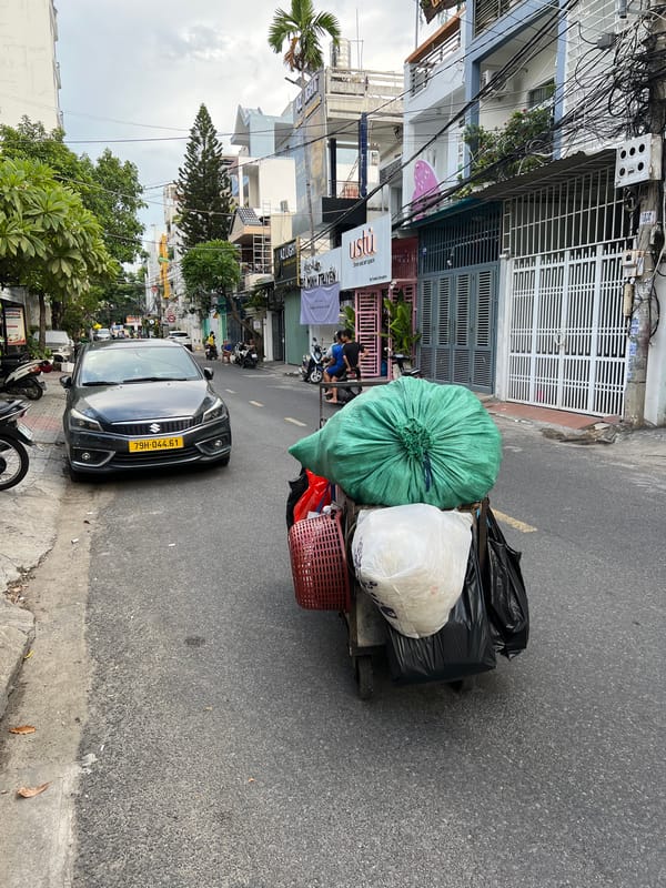 A busy Nha Trang block captured in granular street-level detail