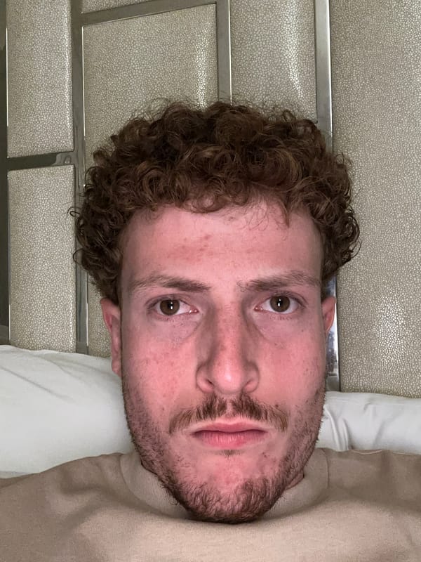 Person documented in bedroom setting in Aventura, Florida