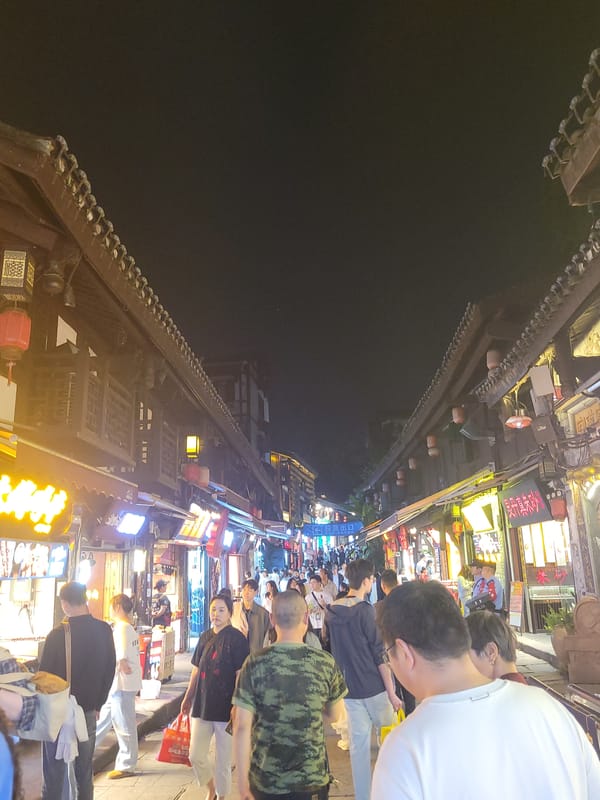 Bustling night market scenes documented in Shapingba District, China