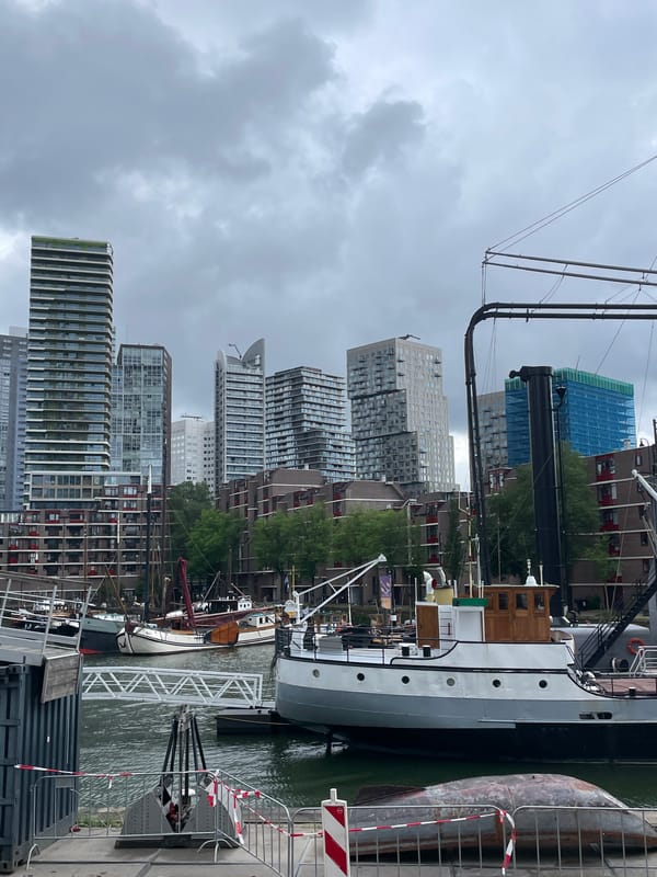 Rotterdam cityscape documented in morning photo series