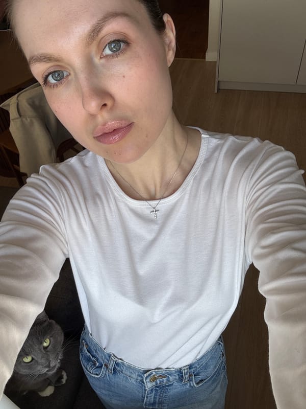 Woman photographs herself in Moscow apartment over morning hours