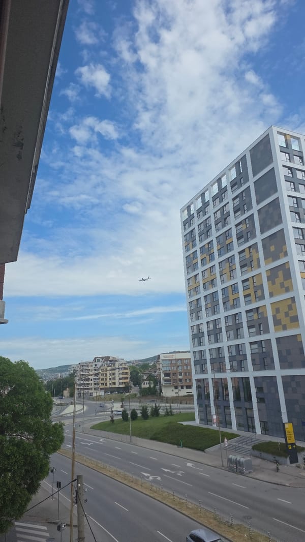 Morning domestic life documented in Varna, Bulgaria apartment