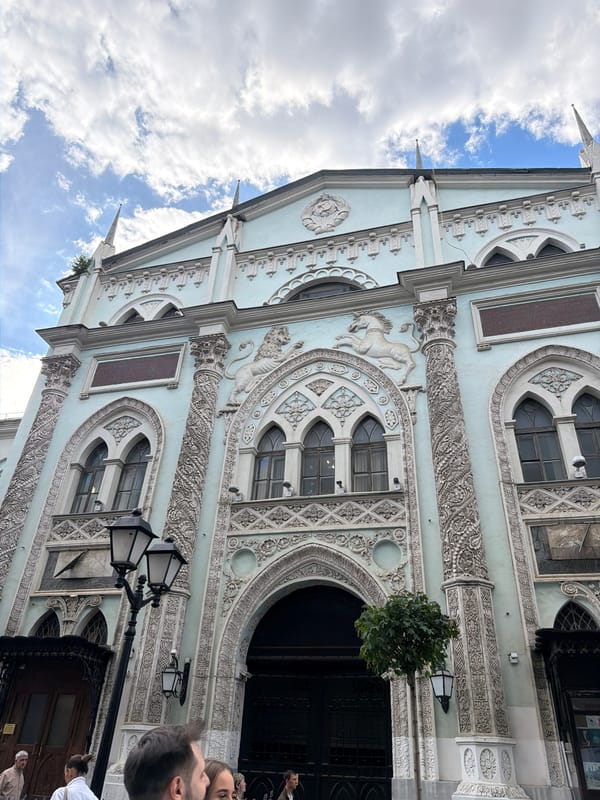 Afternoon around the Bolshoi and central Moscow landmarks