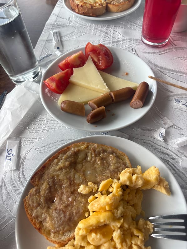 Morning meal documented in Bulgarian coastal resort town