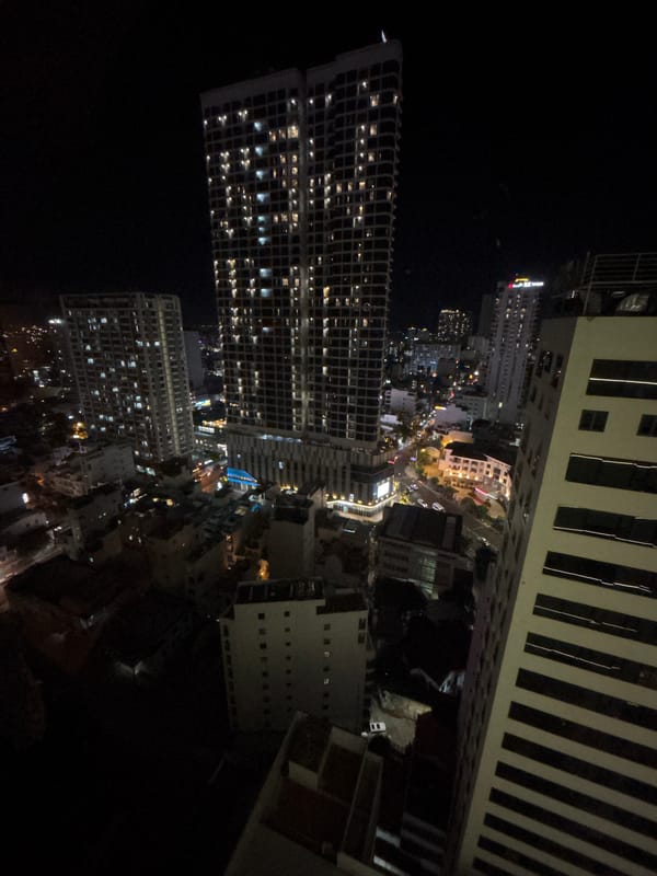 Nha Trang Ward scenes: city lights, flowers, and street life