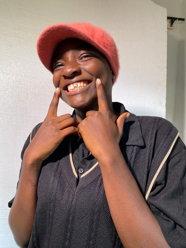 Studio shoot in Jos with consistent outfits, poses, and dancing