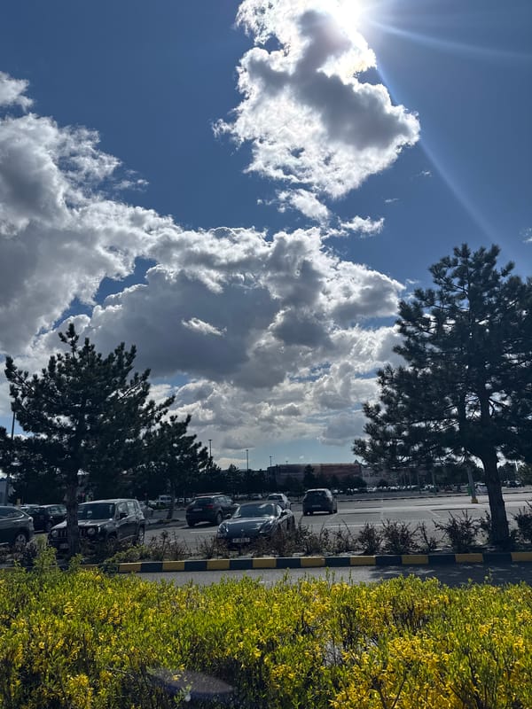 Partly cloudy morning skies observed across Bucharest