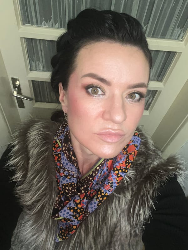 Woman takes indoor selfies in Smederevska Palanka, Serbia