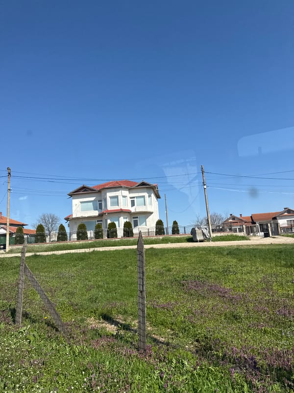 Residential view captured in Poroino, Bulgaria