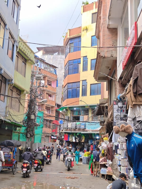 Street scenes and everyday details from central Kathmandu